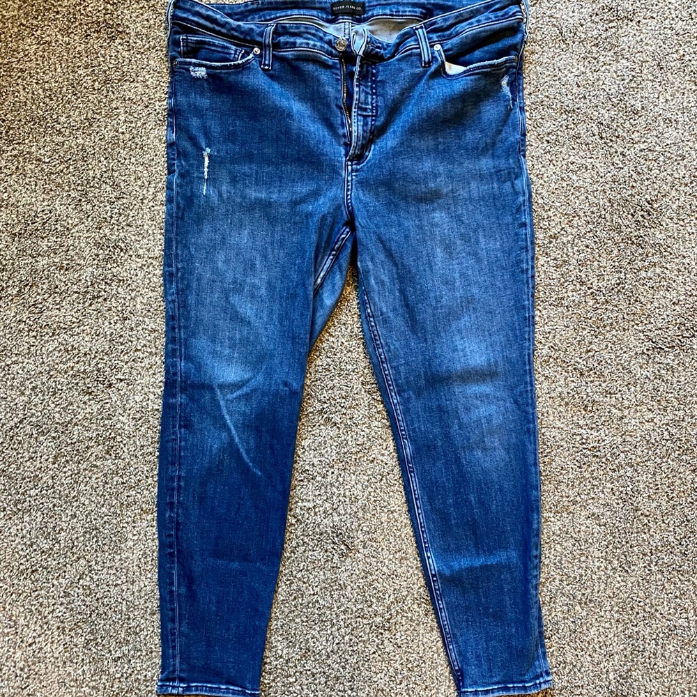 Silver Jeans Plus Size 18 Skinny